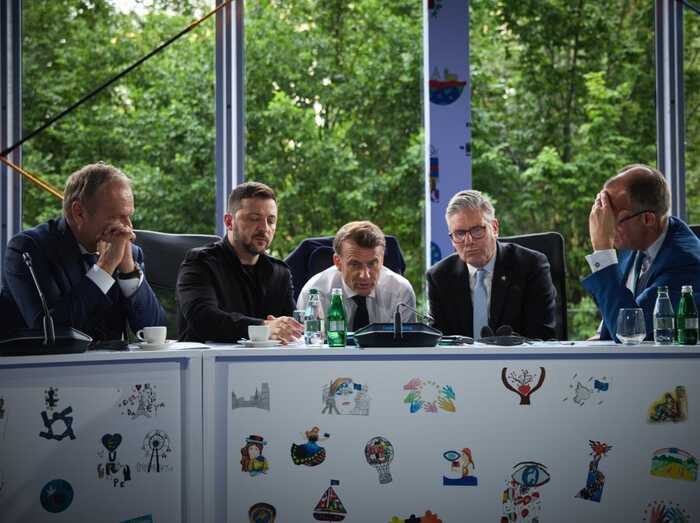 Європейські лідери провели розмову з Трампом перед його телефонним дзвінком Путіну
