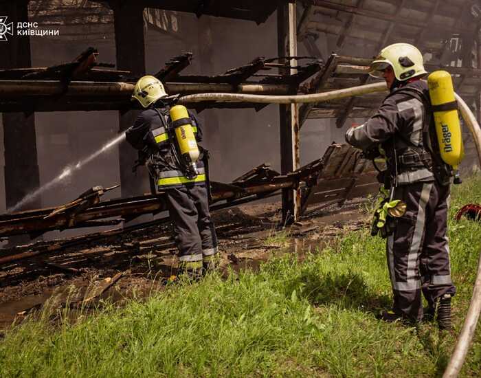 Рятувальники загасили пожежу на Білоцерківській ТЕЦ