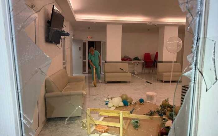 В Одесі росіяни влучили у пологовий будинок