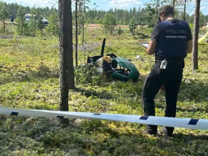 У Фінляндії розбився легкомоторний літак