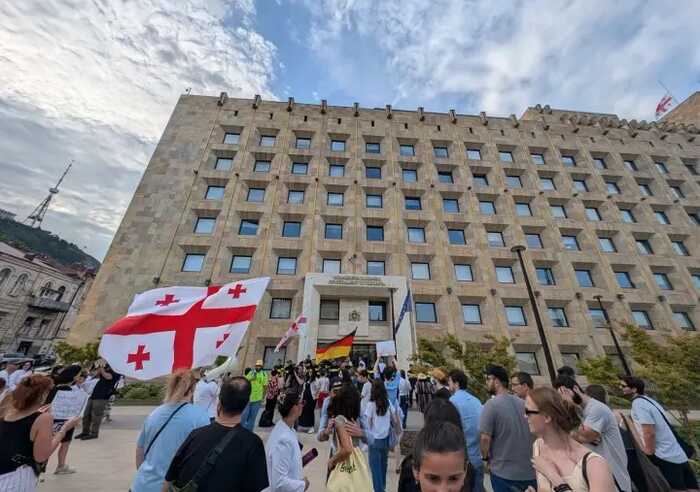 У Тбілісі активісти протестували проти слів прем’єра Кобахідзе про війну 2008 року