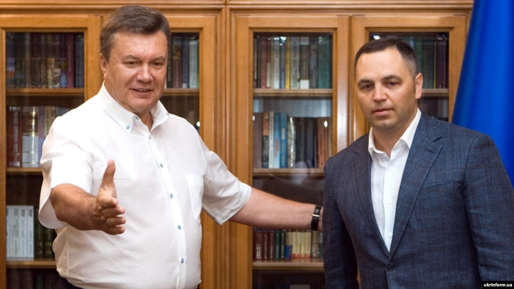 Експрезидент України Віктор Янукович і тодішній заступник голови Адміністрації президента Андрій Портнов qkkihtiqqeiqezrz